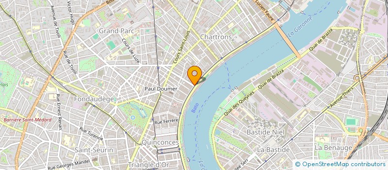 localisation de l'entreprise MONSIEUR BERTRAND BOULY DE LESDAIN à BORDEAUX