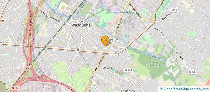 localisation de l'entreprise MONSIEUR BERTRAND BOUQUENIAUX  VILLENEUVE-D'ASCQ