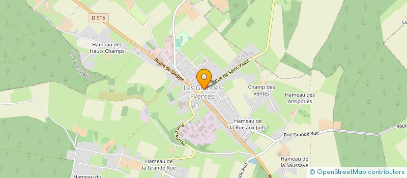 localisation de l'entreprise MONSIEUR BERTRAND BOUQUET à LES GRANDES-VENTES