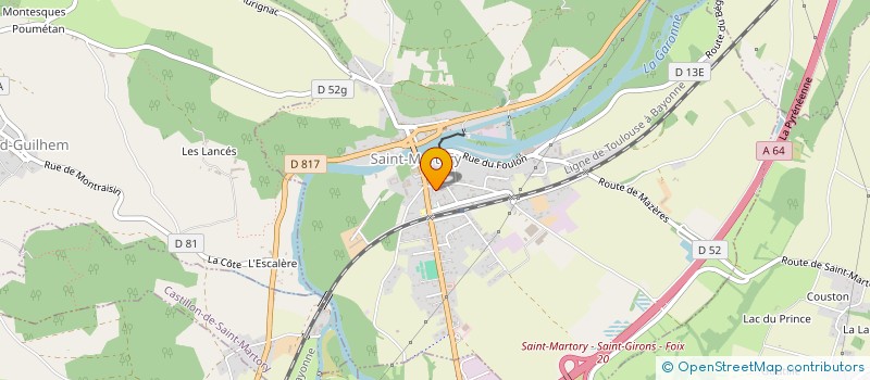 localisation de l'entreprise MONSIEUR BERTRAND BOURDIN  ESTADENS