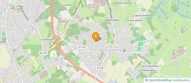 localisation de l'entreprise MONSIEUR BERTRAND BOURDON  HAUTE-GOULAINE