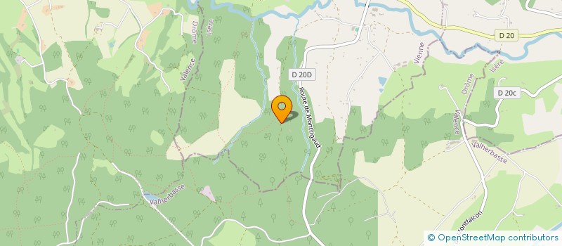 localisation de l'entreprise MONSIEUR BERTRAND BOURDON  SAINT-CLAIR-SUR-GALAURE