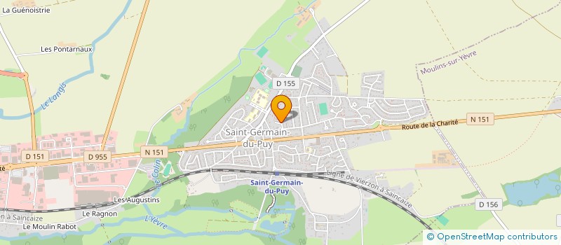 localisation de l'entreprise MONSIEUR BERTRAND BOURET  OSMOY