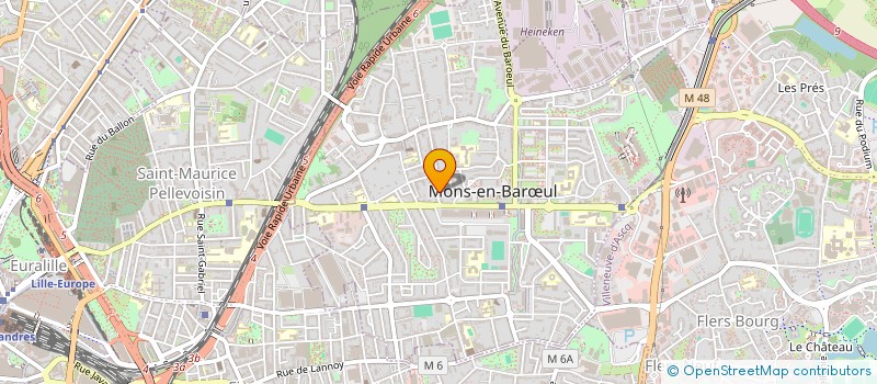 localisation de l'entreprise MONSIEUR BERTRAND BOURGUIGNON à MONS-EN-BARŒUL
