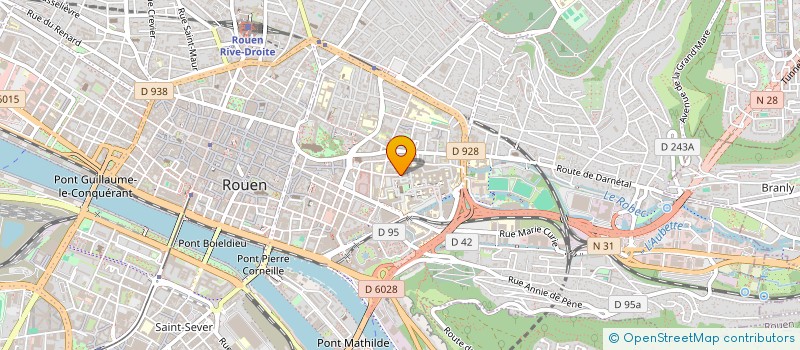 localisation de l'entreprise MONSIEUR BERTRAND BOURRE à ROUEN