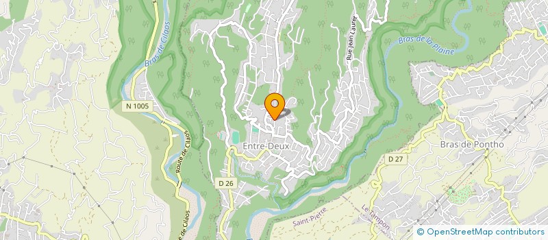 localisation de l'entreprise MONSIEUR BERTRAND BOUTON  ENTRE DEUX