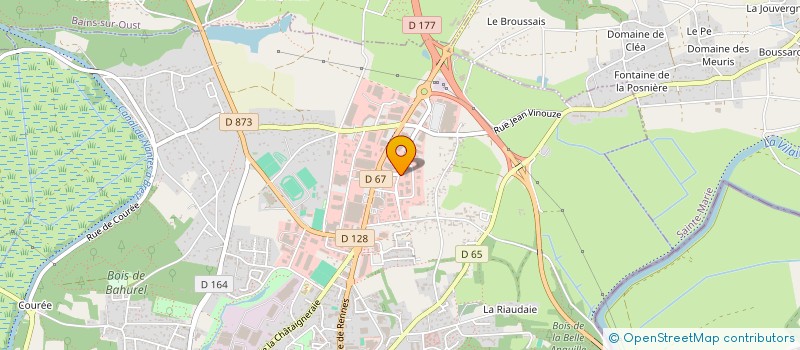 localisation de l'entreprise MONSIEUR BERTRAND BOUVATTIER à ANGERS