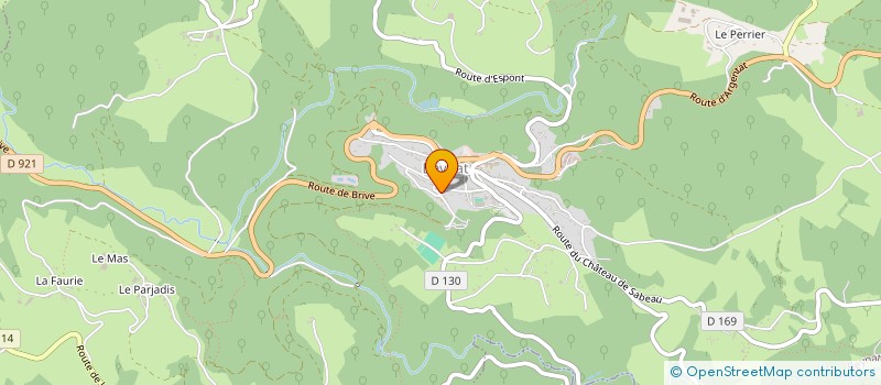 localisation de l'entreprise MONSIEUR BERTRAND BOYER  BEYNAT