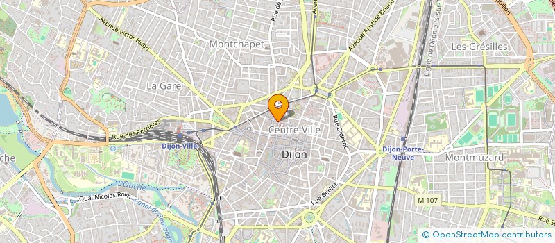 localisation de l'entreprise MONSIEUR BERTRAND CAMELIN à DIJON