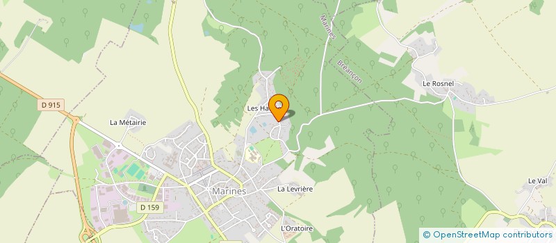 localisation de l'entreprise MONSIEUR BERTRAND CAPOUILLIET  MARINES