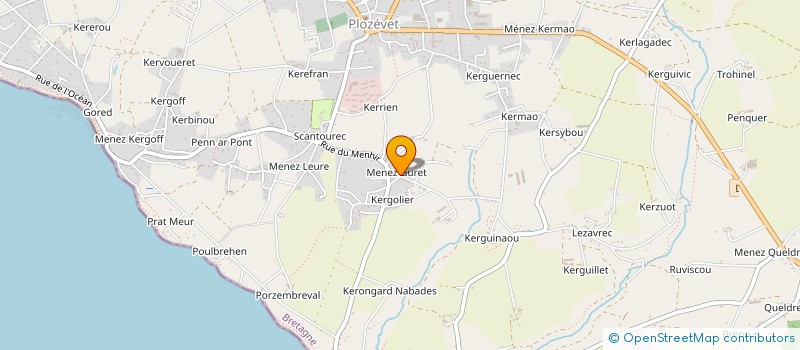 localisation de l'entreprise MONSIEUR BERTRAND CAPPON  PLOGASTEL-SAINT-GERMAIN