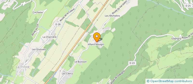localisation de l'entreprise MONSIEUR BERTRAND CARAYOL à VILLARD-LEGER