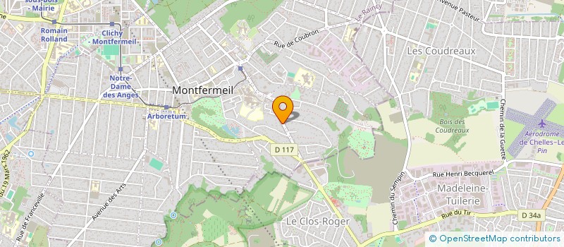 localisation de l'entreprise MONSIEUR BERTRAND CARON à MONTFERMEIL