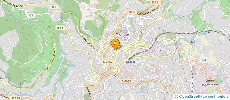 localisation de l'entreprise MONSIEUR BERTRAND CARTAYRADE à GRASSE