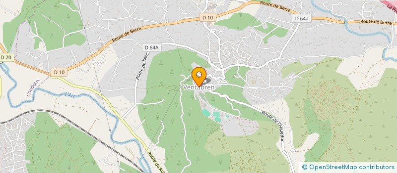 localisation de l'entreprise MONSIEUR BERTRAND CARTERET  VENTABREN