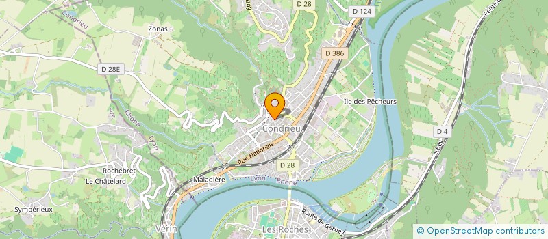 localisation de l'entreprise MONSIEUR BERTRAND CARTIER  CONDRIEU