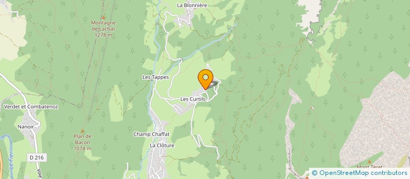 localisation de l'entreprise MONSIEUR BERTRAND CATRIX  DINGY-SAINT-CLAIR