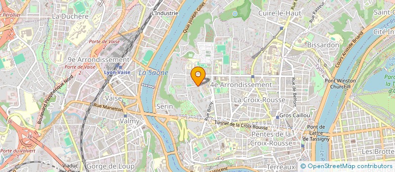 localisation de l'entreprise MONSIEUR BERTRAND CHABERT à LYON