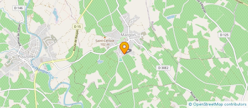 localisation de l'entreprise MONSIEUR BERTRAND CHALINE  MONTBLANC