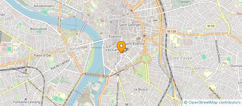 localisation de l'entreprise MONSIEUR BERTRAND CHAMPION  TOULOUSE