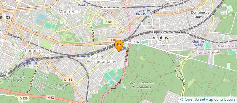 localisation de l'entreprise MONSIEUR BERTRAND CHARMAISON  VERSAILLES