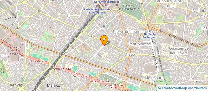 localisation de l'entreprise MONSIEUR BERTRAND CHASSIGNET  PARIS