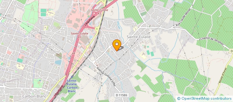 localisation de l'entreprise MONSIEUR BERTRAND CHEREL à SAINTE EULALIE