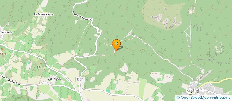 localisation de l'entreprise MONSIEUR BERTRAND CHEVALIER  GIGNAC