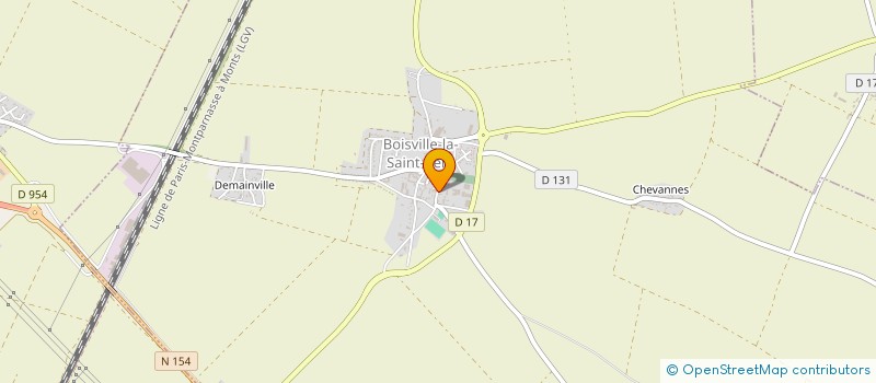 localisation de l'entreprise MONSIEUR BERTRAND CHIFFLET à BOISVILLE-LA-SAINT-PERE