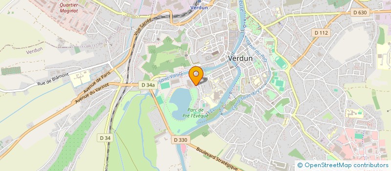 localisation de l'entreprise MONSIEUR BERTRAND CHOLLEY à VERDUN
