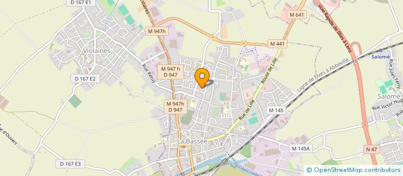 localisation de l'entreprise MONSIEUR BERTRAND CLIPET  DOUVRIN