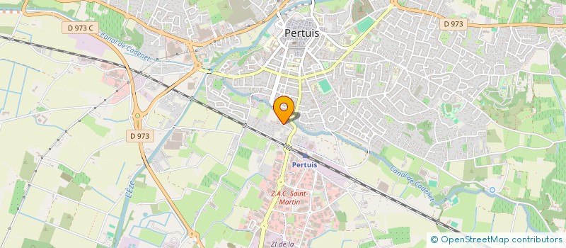 localisation de l'entreprise MONSIEUR BERTRAND CODEVELLE  PERTUIS