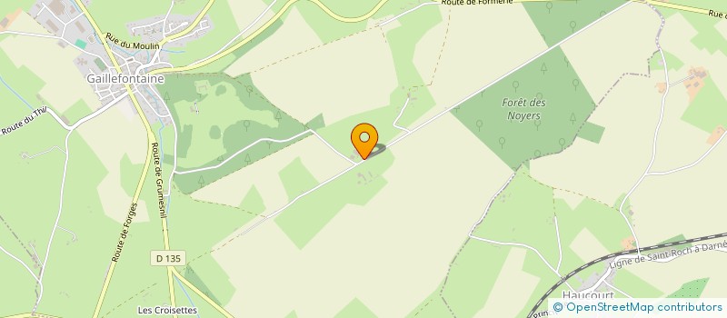 localisation de l'entreprise MONSIEUR BERTRAND COGUICHARD  GAILLEFONTAINE