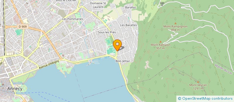 localisation de l'entreprise MONSIEUR BERTRAND COLOMBO à ANNECY