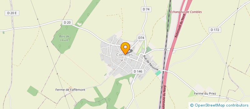 localisation de l'entreprise MONSIEUR BERTRAND COPIN  COMBLES