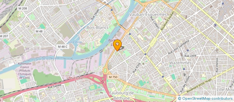 localisation de l'entreprise MONSIEUR BERTRAND COPPIN à LILLE