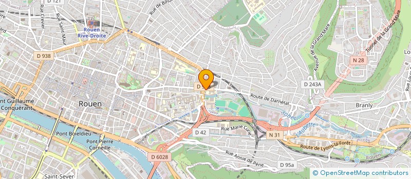 localisation de l'entreprise MONSIEUR BERTRAND COSTENTIN à ROUEN