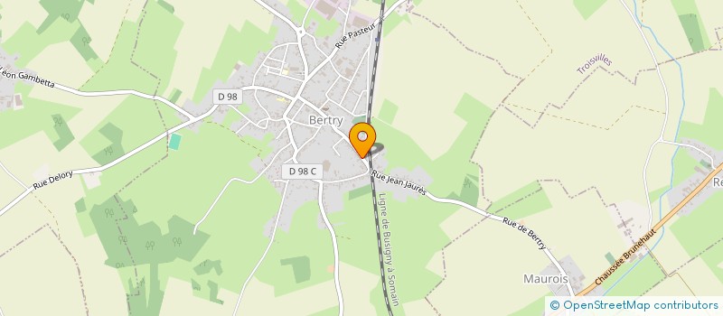 localisation de l'entreprise MONSIEUR BERTRAND COTTEAU  BERTRY