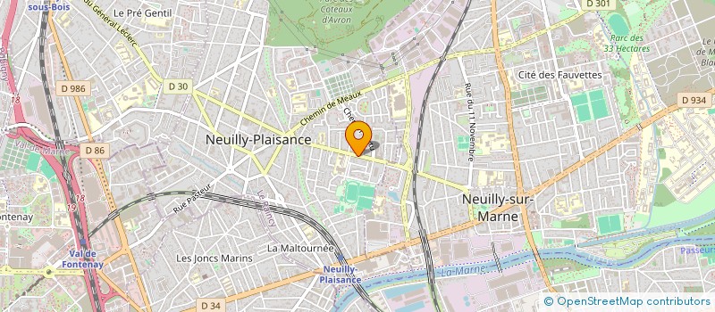 localisation de l'entreprise MONSIEUR BERTRAND COTTINI à NEUILLY-PLAISANCE