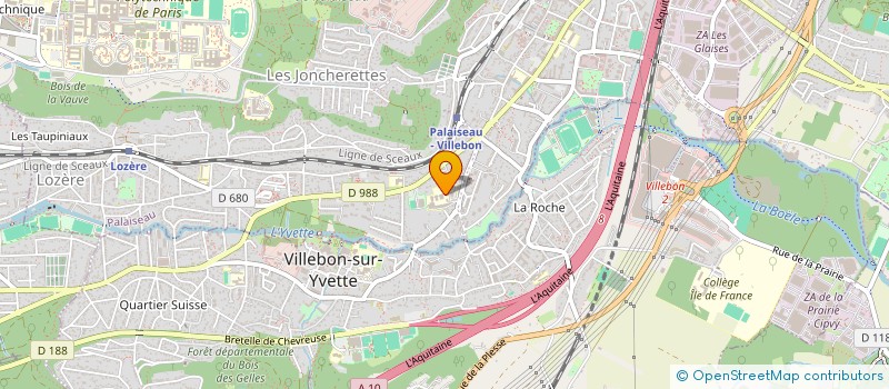 localisation de l'entreprise MONSIEUR BERTRAND CRAMPE à PALAISEAU