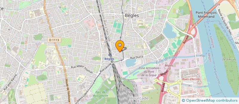 localisation de l'entreprise MONSIEUR BERTRAND CYPRYK  BORDEAUX