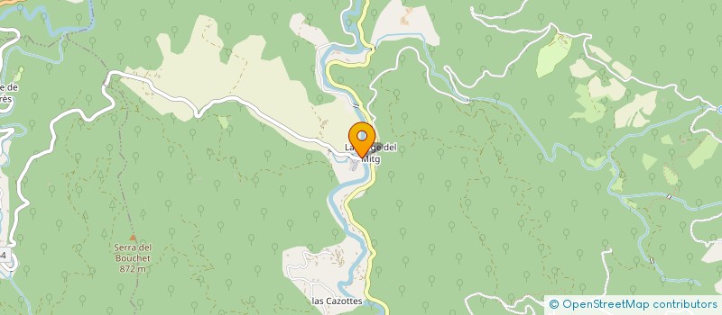 localisation de l'entreprise MONSIEUR BERTRAND D'EMMEREZ DE CHARMOY  SAINT-LAURENT-DE-CERDANS