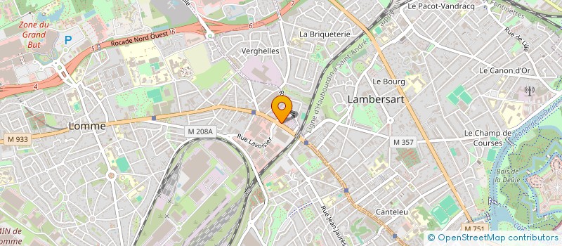localisation de l'entreprise MONSIEUR BERTRAND DAGHELET à LILLE