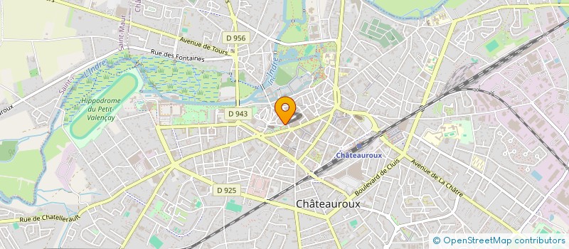 localisation de l'entreprise MONSIEUR BERTRAND DAIGUSON à CHATEAUROUX