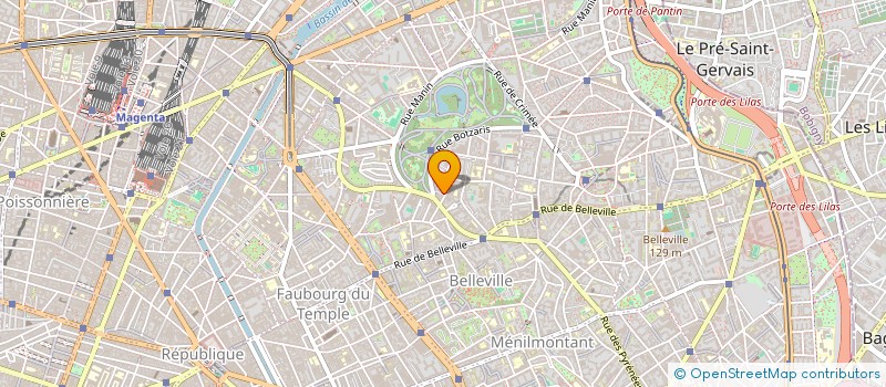 localisation de l'entreprise MONSIEUR BERTRAND DAVODEAU  PARIS