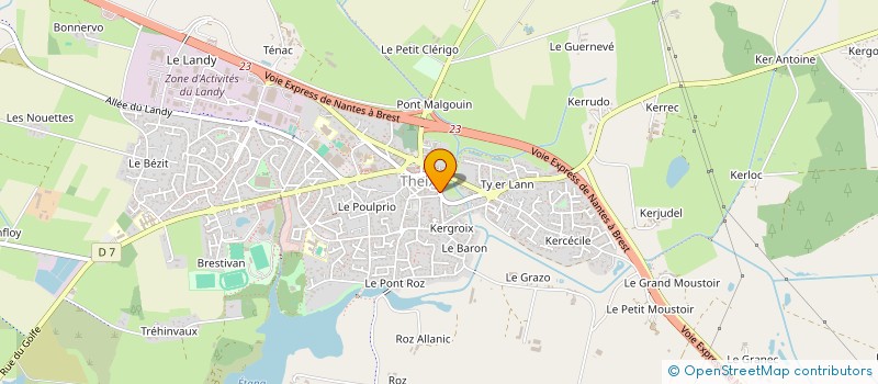 localisation de l'entreprise MONSIEUR BERTRAND DE BLOIS à THEIX-NOYALO