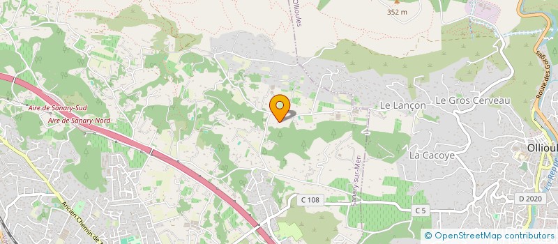 localisation de l'entreprise MONSIEUR BERTRAND DE BROC  SANARY-SUR-MER