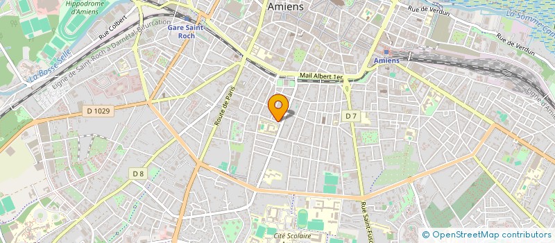 localisation de l'entreprise MONSIEUR BERTRAND DE CAGNY  AMIENS