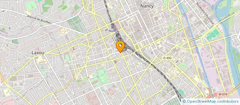 localisation de l'entreprise MONSIEUR BERTRAND DE METZ NOBLAT  NANCY