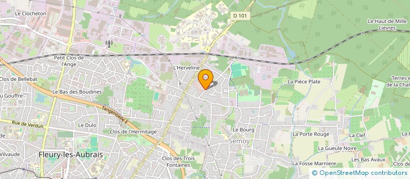 localisation de l'entreprise MONSIEUR BERTRAND DE VILLELE  SEMOY